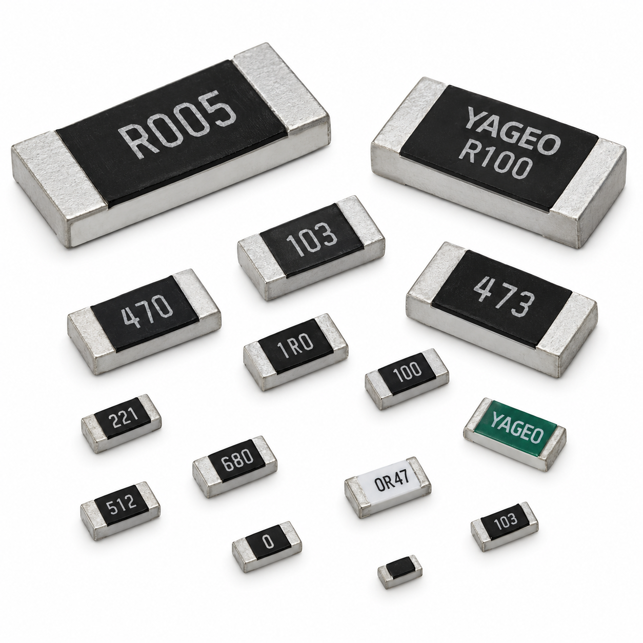 Пополнение ассортимента SMD-резисторов Yageo
